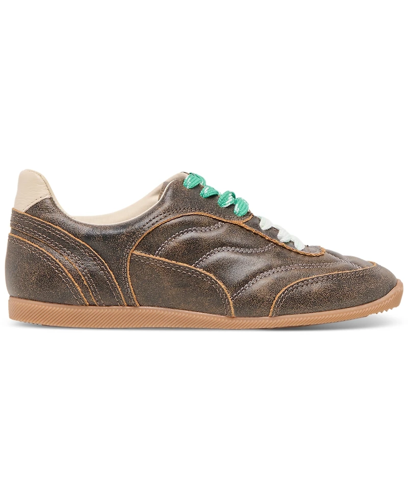 Dolce Vita Women's Laini Contrast Lace-Up Low Profile Jogger Sneakers