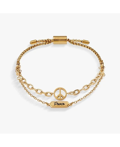 Peace Stranded Bracelet Set