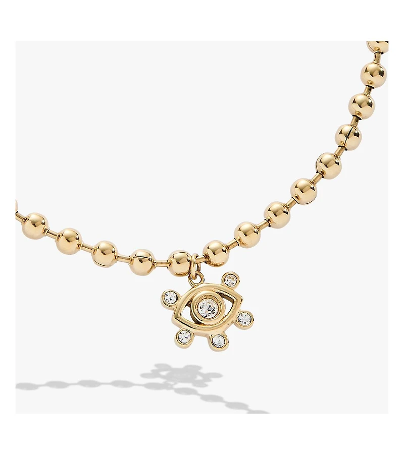 Alex and Ani Evil Eye Ball Chain Bracelet