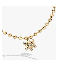 Alex and Ani Evil Eye Ball Chain Bracelet