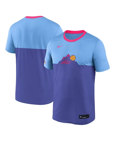 Nike Men's Gray Colorado Rockies 2025 City Connect Authentic Collection Velocity Performance T-Shirt