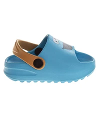 Sesame Street Toddler Boys Cookie Monster Waterproof Backstrap Sandals