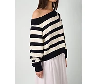 WeWoreWhat Women's Off Shoulder Sweater
