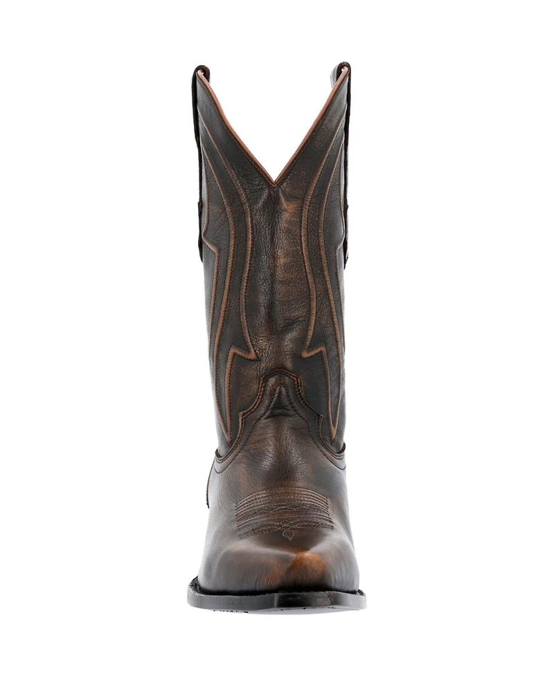 Durango Men's Santa Fe Whiskey Barrel Brown Western Boot