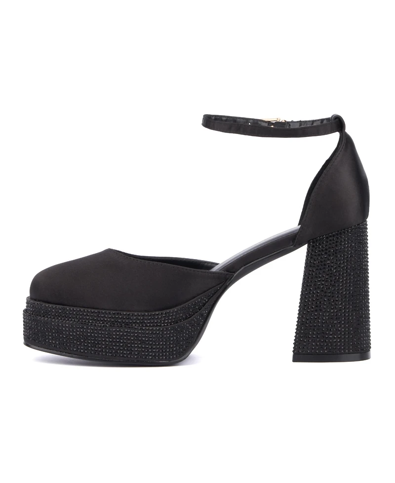 Women's Martine 2 Gemmed Platform Pump - Wide Width