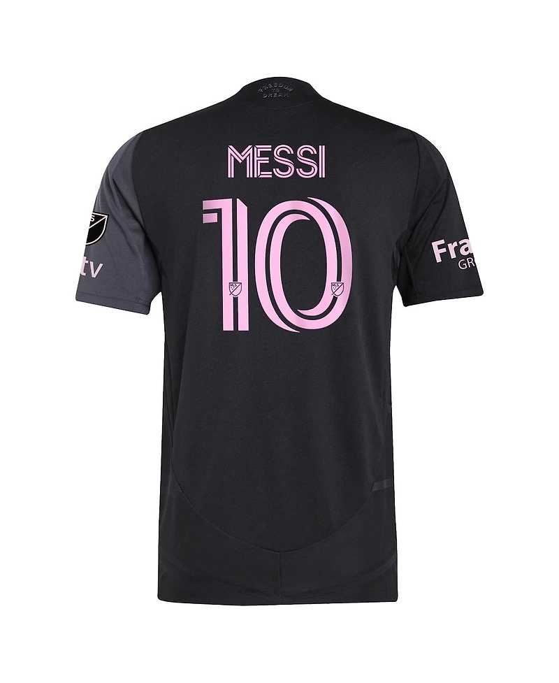 Adidas Men's Lionel Messi Black Inter Miami Cf 2025 The Fortitude Kit Authentic Player Jersey