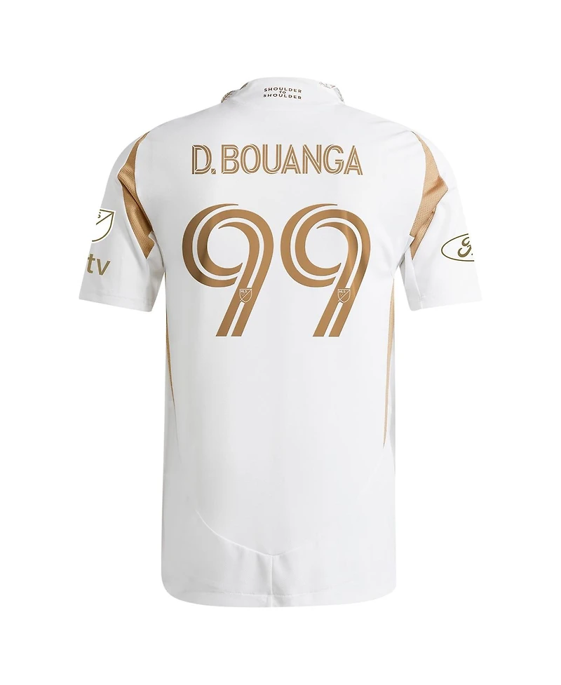 Adidas Men's Denis Bouanga White Lafc 2025 Secondary Authentic Player Jersey