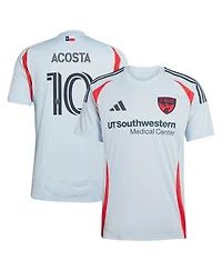 Adidas Men's Luciano Acosta Light Blue Fc Dallas 2025 The Inferno Kit Replica Player Jersey