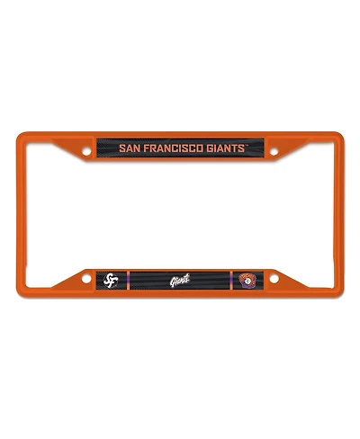 Wincraft San Francisco Giants 2025 City Connect Laser Cut Metal License Plate Frame