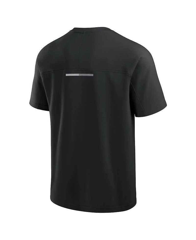Fanatics Men's Black Dallas Stars Elements Flex Tri-Blend T-Shirt
