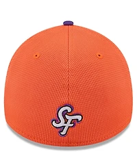 New Era Men's Orange/Purple San Francisco Giants 2025 City Connect Batting Practice 39THIRTY Flex Hat
