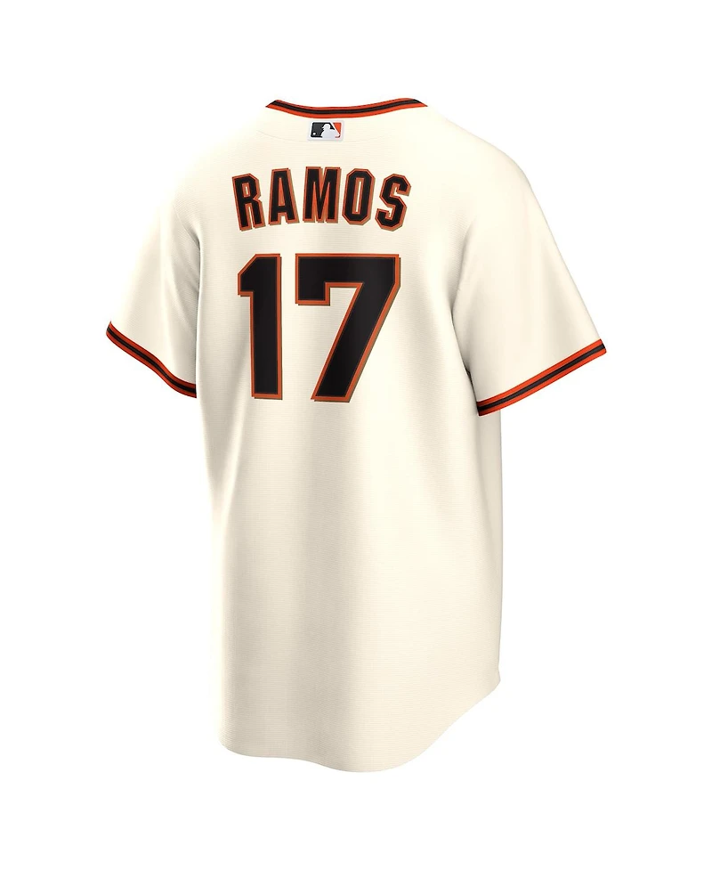 Nike Men's Heliot Ramos Cream San Francisco Giants Home Replica Jersey