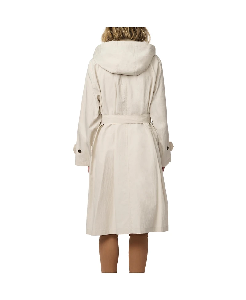 Bernardo Women's Belted Modern Trench