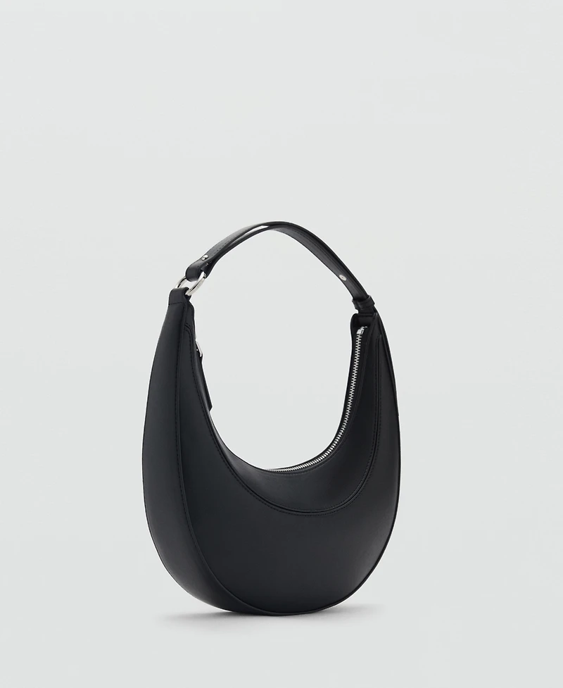 Mango Women's Oval Shoulder Bag
