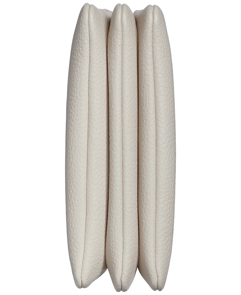 Donna Karan New York Glenwood Zippered Leather Crossbody with Tassel Detail