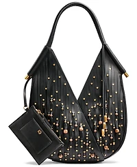 Donna Karan New York Baldwin Beaded Laser-cut Mini Shoulder Bag