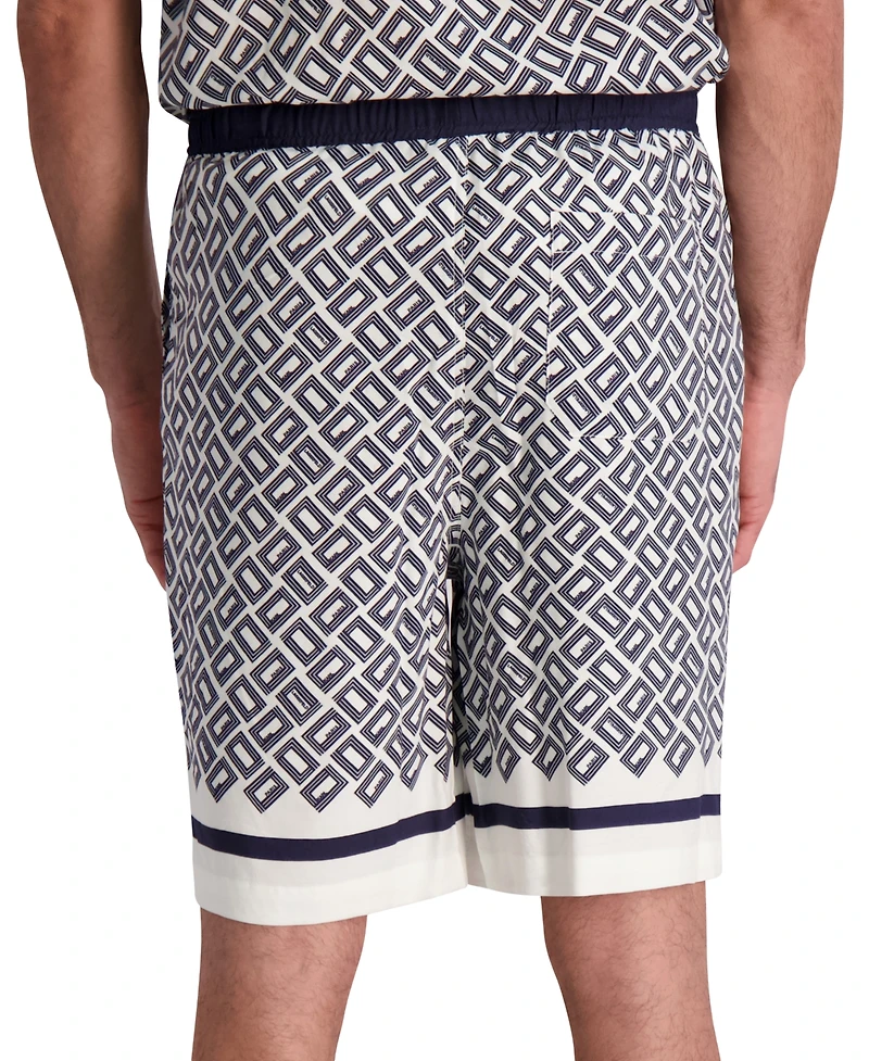 Karl Lagerfeld Paris Men's Relaxed-Fit Double L Shorts