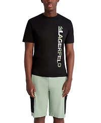 Karl Lagerfeld Paris Men's Nylon Pocket Cargo Shorts
