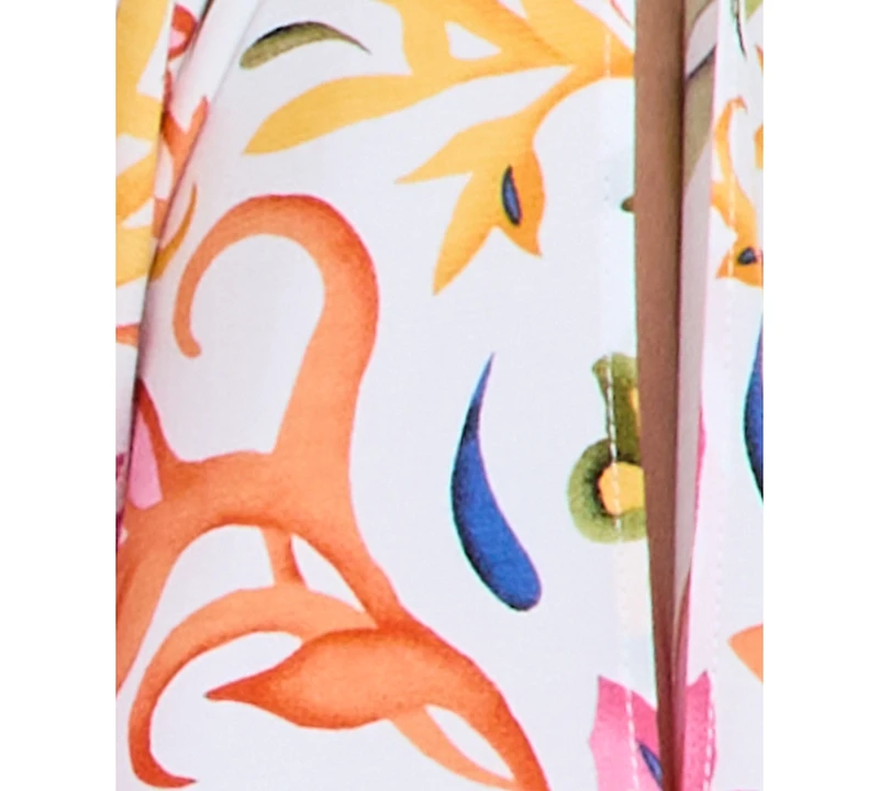 Jm Collection Women's Printed Embellished Top, Exclusively at Macy's