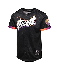 Nike Big Boys and Girls Anthracite San Francisco Giants 2025 City Connect Limited Jersey