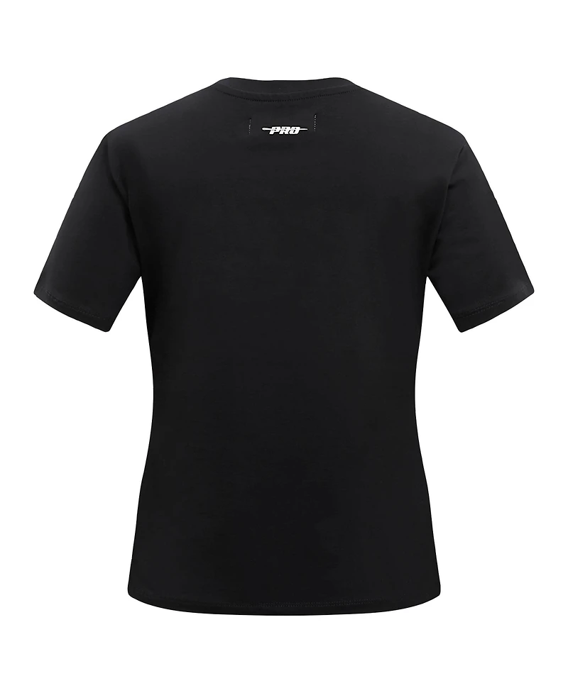 Pro Standard Women's Black San Francisco Giants Rhinestone Slim Fit T-Shirt