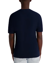 Karl Lagerfeld Paris Men's Textured Stripe T-Shirt