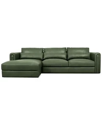 Touville Leather Sectional Collection Exclusively At Macys