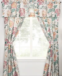 Rose Tree Komodo Floral Window Panel Set, 84" x 50"