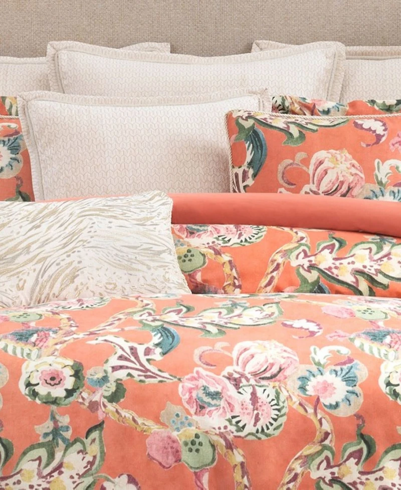 Rose Tree Cara Woven Decorative Pillow, 20" x 20"