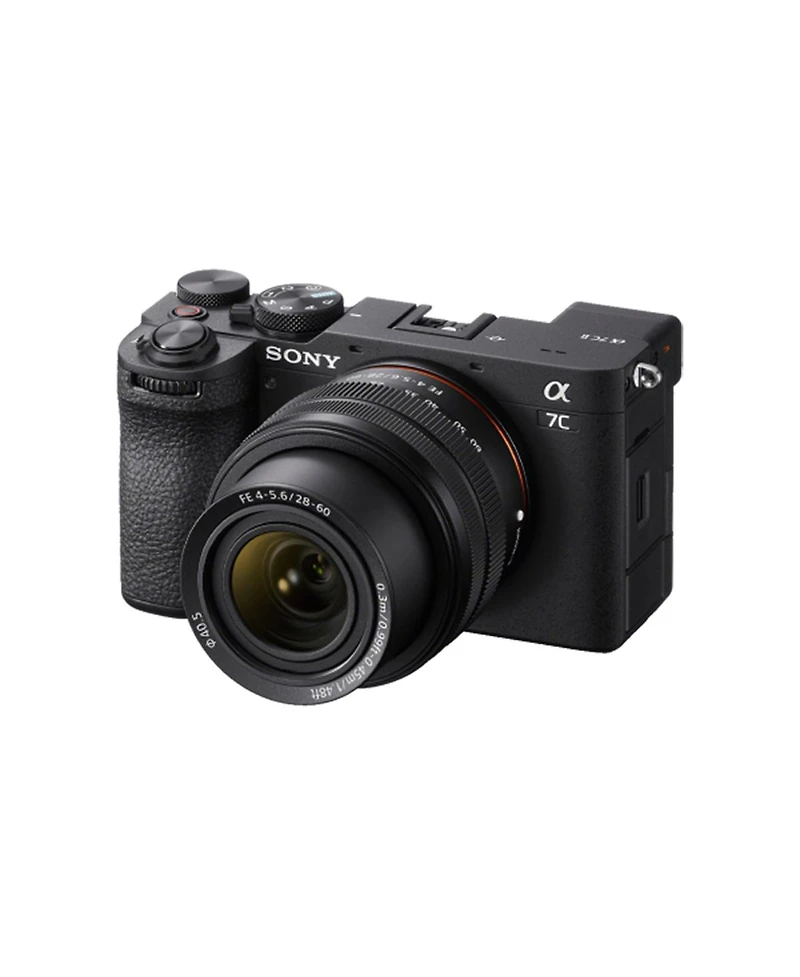 Sony Alpha 7C Ii Ff Interchangeable Lens Hybrid Camera with 28-60mm Lens(Black)