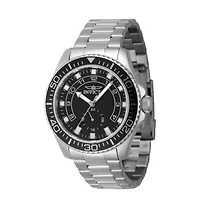 Invicta Men's 47125 Pro Diver Quartz Multifunction Black Dial Watch