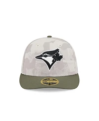New Era Men's Light Beige/Olive Toronto Blue Jays 2025 Armed Forces Day Low Profile 59FIFTY Fitted Hat
