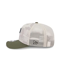 New Era Men's Light Beige/Olive Pittsburgh Pirates 2025 Armed Forces Day 9SEVENTY Adjustable Hat