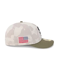 New Era Men's Light Beige/Olive Chicago White Sox 2025 Armed Forces Day 59FIFTY Fitted Hat