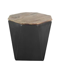 Durable Solid Wood Side Table – Classic Design for Living Rooms