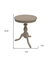 Manufactured Wood Round End Table – Functional and Stylish Accent Table for Living Room