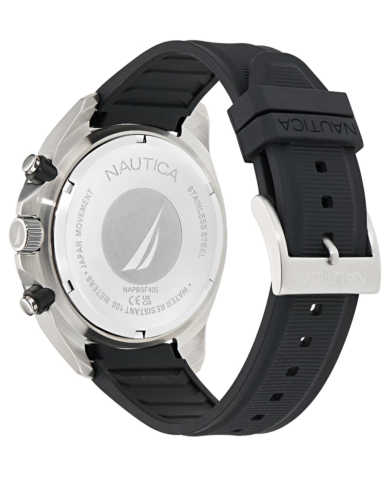 Nautica Men's Chronograph Silicone Watch