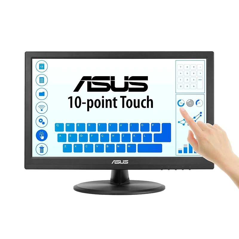 Asus VT168HR 15.6" 16:9 Wxga Touchscreen Tn Led Monitor
