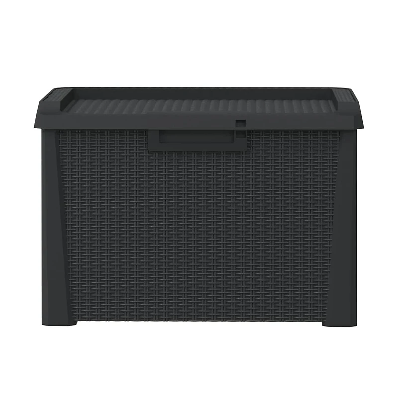 Patio Storage Box Anthracite 33 gal Pp