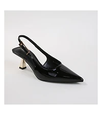 Cassandra Slingback Kitten Heels