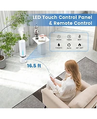 5.5L Cool Mist Humidifiers with Remote Control and 12 Hours Timer