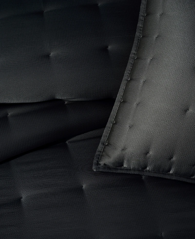 Donna Karan Home Hammered Silk Quilt