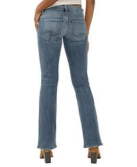 Silver Jeans Co. Women's Britt Low Rise Curvy Fit Bootcut