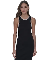 Dkny Jeans Women's Colorblocked Racerback Midi Dress - BOO