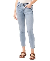 Silver Jeans Co. Women's Suki Mid Rise Curvy Fit Skinny Jeans