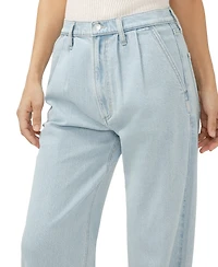 Silver Jeans Co. Women's High Rise Pleated Trouser