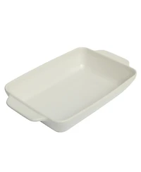 Gibson Home Beachmont 9 x 13 4 Qt Casserole Baking Dish for Oven, Ceramic Baking Pan, Lasagna Pan with Handles - Micorwave and Oven Safe