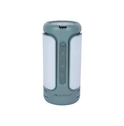 10,000mAh Rechargeable Led Lantern with Power Bank – Compact Folding Tent Light with Red Mode, Usb Charging, Adjustable Brightness & Tripod Mou