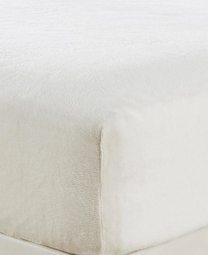 Linery & Co. Soft & Plush Velvet Single Fitted Sheet