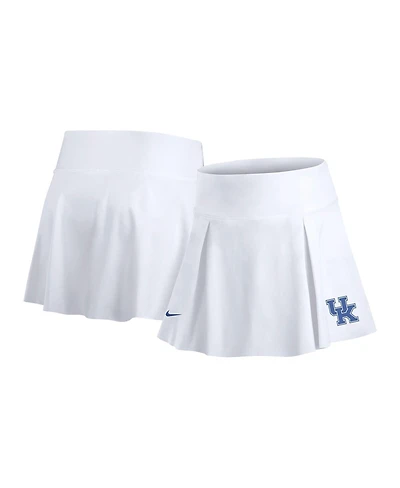 Nike Women's White Kentucky Wildcats Club Tennis Skirt with Shorts